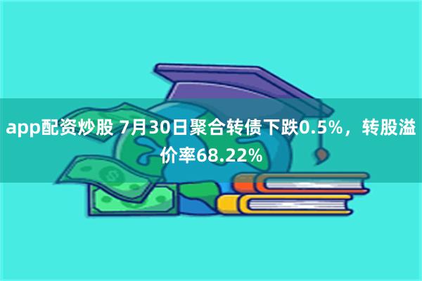 app配资炒股 7月30日聚合转债下跌0.5%，转股溢价率68.22%